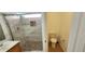 Updated bathroom with a toilet and shower stall at 3330 Trotting Horse Rd, North Las Vegas, NV 89032