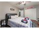 Spacious bedroom with a queen bed and plenty of closet space at 478 Spanish View Ln, Las Vegas, NV 89110