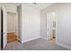 Bedroom with carpet, neutral walls and ensuite bathroom at 4973 Sandline Ct, Las Vegas, NV 89135