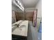 Updated bathroom with double vanity and bathtub at 5225 W Reno Ave # 129, Las Vegas, NV 89118