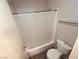 Clean bathroom with a tub and shower at 5350 Rod Ct # 202, Las Vegas, NV 89122