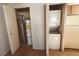 Stackable washer and dryer in a closet at 5350 Rod Ct # 202, Las Vegas, NV 89122