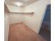 Spacious walk-in closet with ample shelving at 5350 Rod Ct # 202, Las Vegas, NV 89122