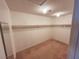 Large walk-in closet with double hanging rods at 5350 Rod Ct # 202, Las Vegas, NV 89122