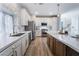 Modern kitchen with stainless steel appliances and quartz countertops at 5992 Genovese Ave, Las Vegas, NV 89141