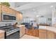 Kitchen with stainless steel appliances at 700 Capri Dr # 34C, Boulder City, NV 89005