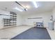 Spacious garage with built-in shelving and ample storage space for all your organizational needs at 7129 Flora Lam St, Las Vegas, NV 89166