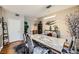 Formal dining room with marble table and chairs at 7173 S Durango Dr # 212, Las Vegas, NV 89113