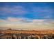 Aerial view of neighborhood with distant mountain range at 816 Loch Katrine Ave, Henderson, NV 89012