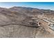 Aerial view of a residential area with mountain views at 816 Loch Katrine Ave, Henderson, NV 89012