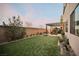 Artificial turf and pergola in backyard at 816 Loch Katrine Ave, Henderson, NV 89012