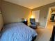 Spacious bedroom with a comfortable bed and built-in closet at 9553 Madsen Glen Ct, Las Vegas, NV 89166