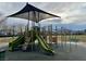 Playground with playset and climbing structures at 9553 Madsen Glen Ct, Las Vegas, NV 89166