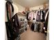 Large walk-in closet with shelving and hanging space at 9553 Madsen Glen Ct, Las Vegas, NV 89166