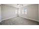 Bright bedroom with ceiling fan and carpet flooring at 9757 Marcelline Ave, Las Vegas, NV 89148