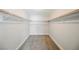 Large walk-in closet with double hanging rods at 9757 Marcelline Ave, Las Vegas, NV 89148