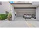 Covered parking with space for two cars at 1455 E Katie Ave # D12, Las Vegas, NV 89119