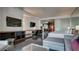 Open studio condo features a bed, living area, and kitchenette at 4381 W Flamingo Rd # 3216, Las Vegas, NV 89103