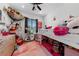 bedroom with bunk bed and playful decor at 4430 Deliza Ln, Pahrump, NV 89061