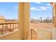 View from a balcony overlooking a desert landscape at 4655 Gold Dust Ave # 210, Las Vegas, NV 89120