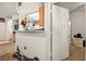 A hallway with access to the kitchen and other rooms at 4655 Gold Dust Ave # 210, Las Vegas, NV 89120