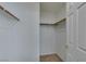 Large walk-in closet with double hanging rods at 6345 Dan Blocker Ave # 101, Henderson, NV 89011