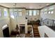 Second floor view of the entryway, showing the grand staircase and chandelier at 22 Rue Grimaldi Way, Henderson, NV 89011