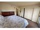 Main bedroom with king bed, large closet, and ensuite bathroom at 3550 Bay Sands Dr # 1017, Laughlin, NV 89029