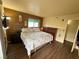 Spacious main bedroom with king-size bed and built-in shelving at 3550 Bay Sands Dr # 1017, Laughlin, NV 89029