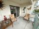 Relaxing patio with seating, and access from the living area at 3550 Bay Sands Dr # 1017, Laughlin, NV 89029