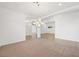 Bright dining room with chandelier and carpet flooring at 3757 Brittany Nicole Ct, Las Vegas, NV 89139