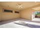 Covered patio with ceiling fan, ideal for relaxing at 3757 Brittany Nicole Ct, Las Vegas, NV 89139