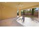 Spacious covered patio overlooking backyard at 3757 Brittany Nicole Ct, Las Vegas, NV 89139