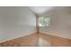 Bright bedroom with wood flooring and large window at 4770 Topaz St # 77, Las Vegas, NV 89121