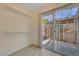Private patio accessible from the kitchen at 4770 Topaz St # 77, Las Vegas, NV 89121