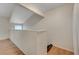 Upstairs hallway with loft and access to bathroom at 4770 Topaz St # 77, Las Vegas, NV 89121