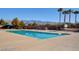 Community lap pool with mountain views at 4880 Da Vinci Way, Pahrump, NV 89061