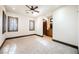 Spacious bedroom with carpeted floor and ceiling fan at 646 Saint Croix St, Henderson, NV 89012