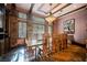 Formal dining room with large table and stone accents at 646 Saint Croix St, Henderson, NV 89012