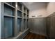Functional mudroom with built-in storage and hooks at 646 Saint Croix St, Henderson, NV 89012