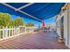 Spacious outdoor deck for relaxing and entertaining at 648 Mount Blackburn Ln, Boulder City, NV 89005