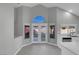 Bright kitchen with backyard views, modern appliances, and ample counter space at 6586 W Mesa Vista Ave, Las Vegas, NV 89118