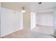 Simple dining area with neutral walls and carpet at 5060 Indian River Dr # 377, Las Vegas, NV 89103