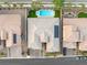 Aerial view showcasing home with pool and solar panels at 10086 Mountain Foothills Ave, Las Vegas, NV 89149