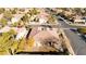 Single-story home with a tile roof and a large backyard in a desert neighborhood at 10201 Los Padres Pl, Las Vegas, NV 89134