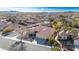 Single-story house with three car garage, large backyard and mountain view at 10201 Los Padres Pl, Las Vegas, NV 89134