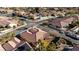 Single story house with tile roof and desert landscaping at 10201 Los Padres Pl, Las Vegas, NV 89134