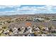 This elevated view highlights the home's location in a well-maintained neighborhood with mountain views at 12 Oro Valley Dr, Henderson, NV 89052