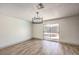 Dining area with sliding glass doors leading to the backyard at 1700 Breezewood Dr, Las Vegas, NV 89108