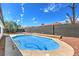 Sparkling blue pool, perfect for relaxation at 1700 Breezewood Dr, Las Vegas, NV 89108